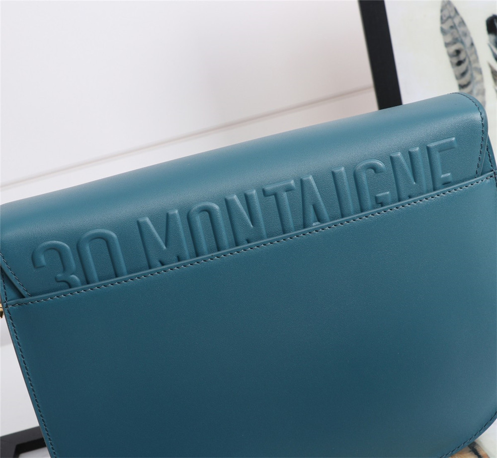 large D*or bobby bag navy box calfskin